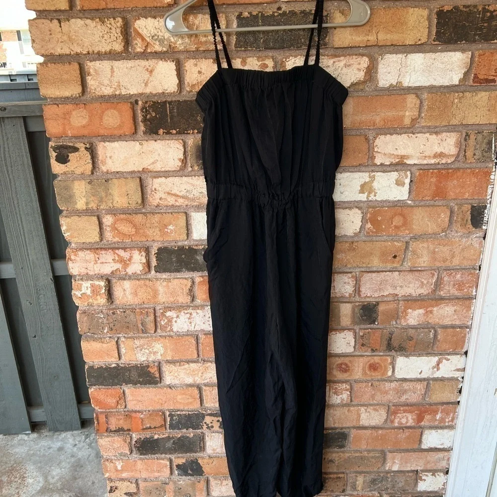Everlane The Party-Of-One Jumpsuit black